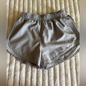 Nike Women's Light Gray Athletic Shorts
